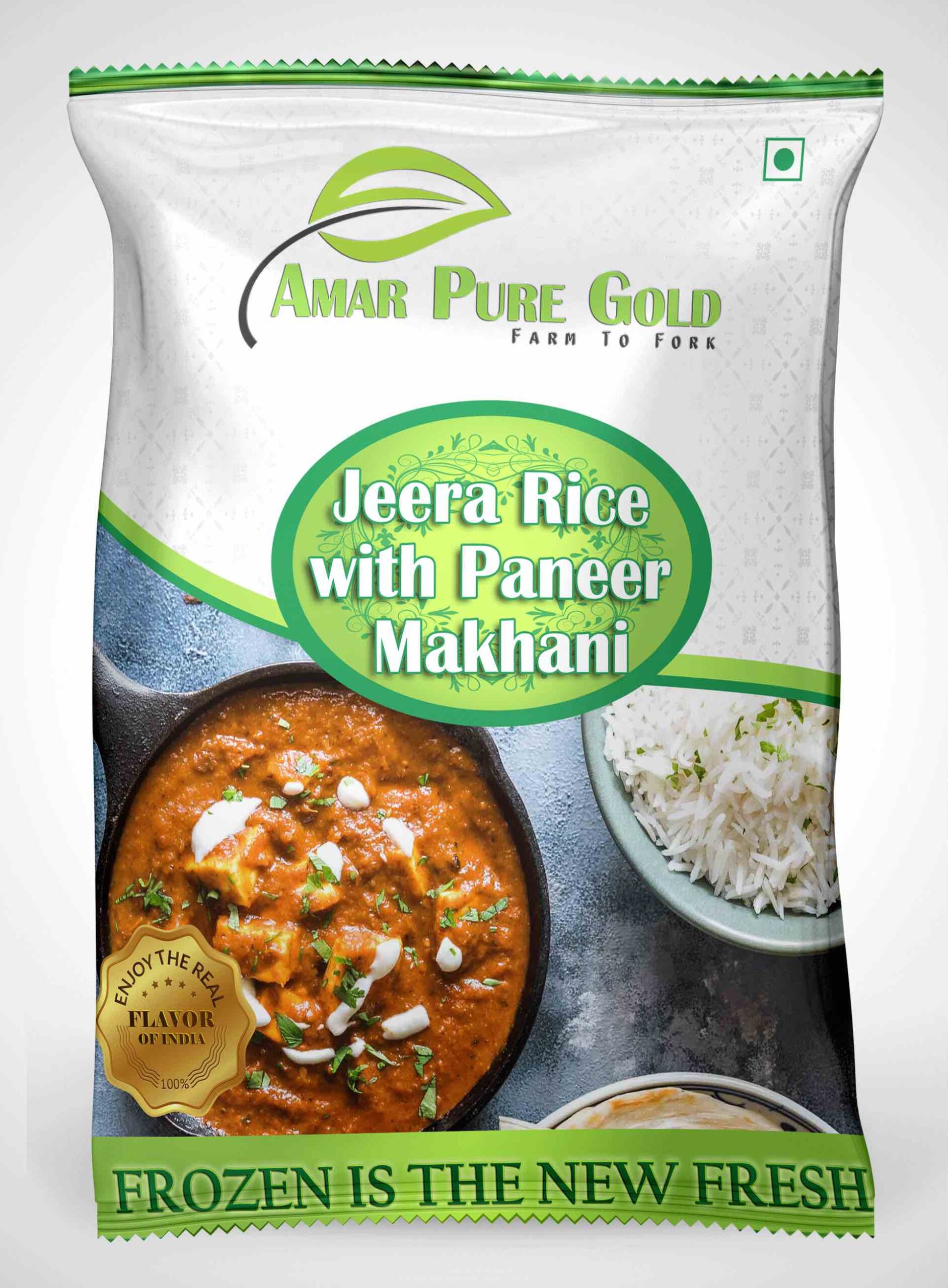 paneer rice with paneer makhani