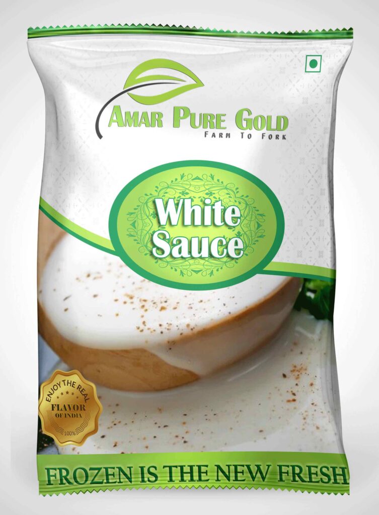 Frozen white sauce