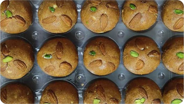 Dry fruit besan Ladoo