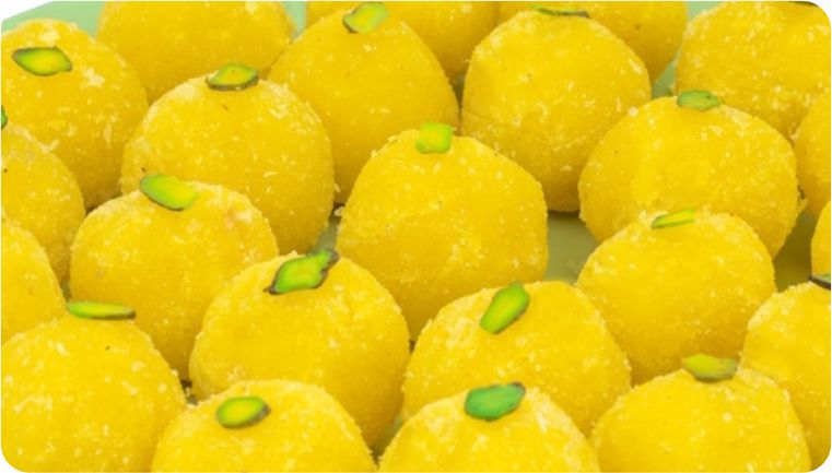 Desi Yellow Ladoo