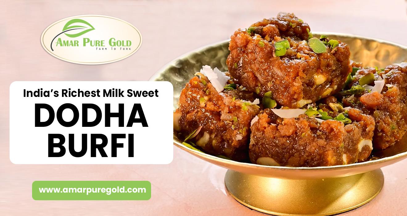 India’s Richest Milk Sweet