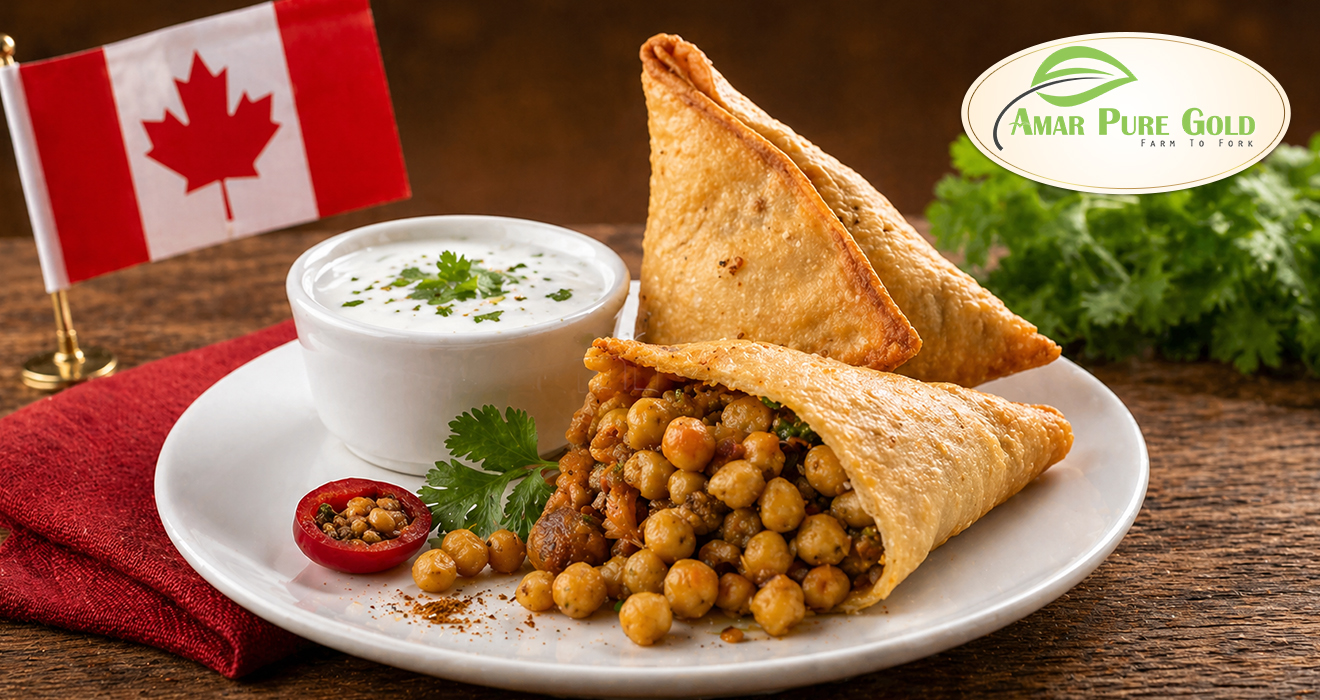chana samosa popular in canada