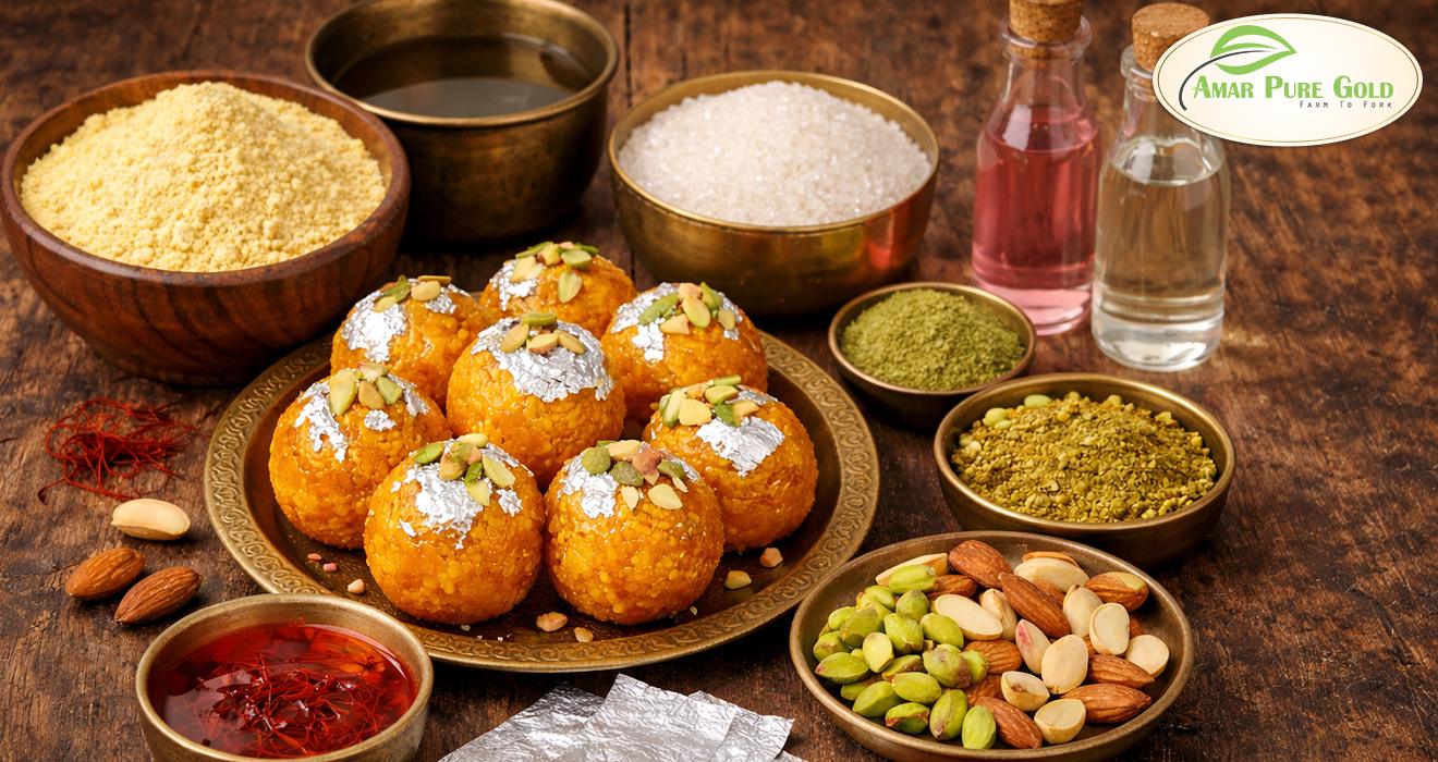INGREDIENTS OF LADDU