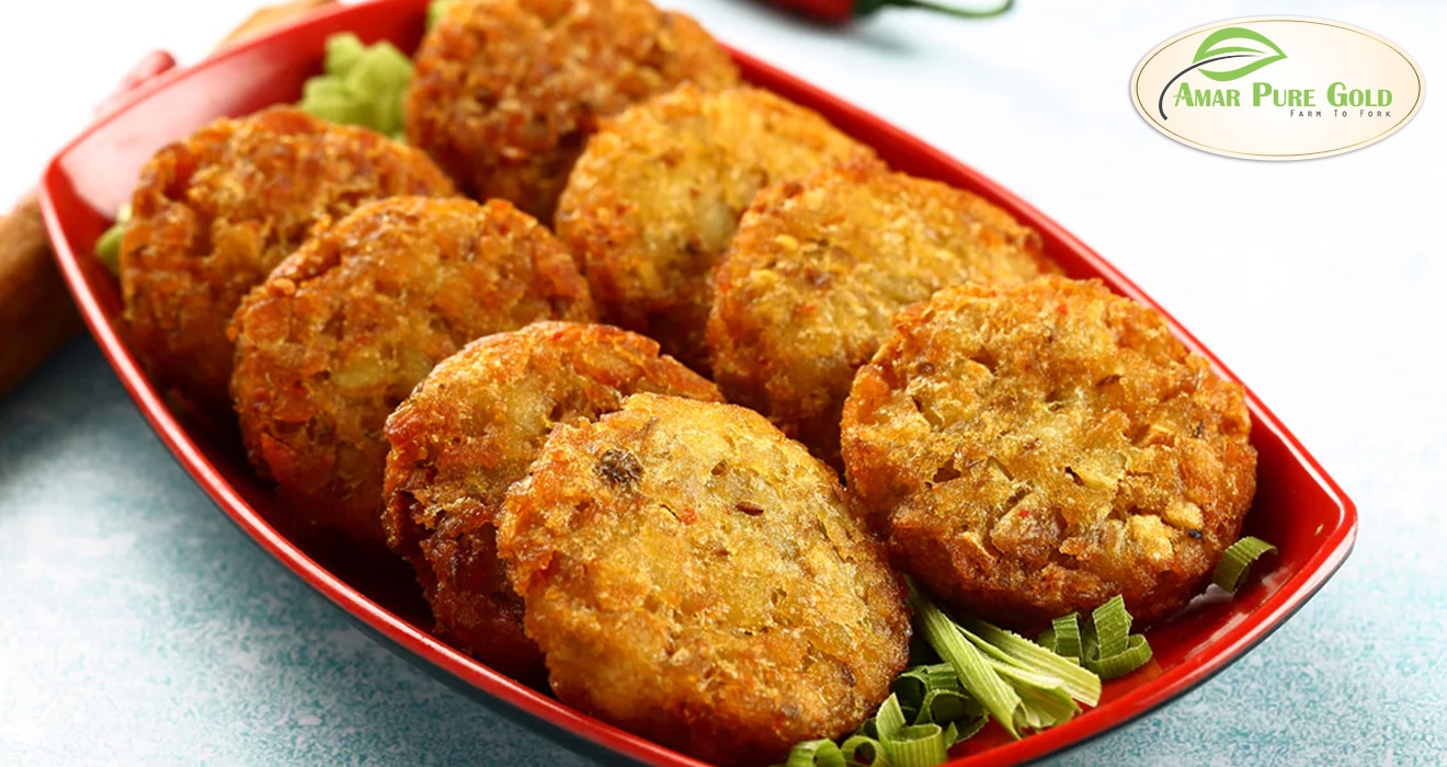 aloo tikki in india 