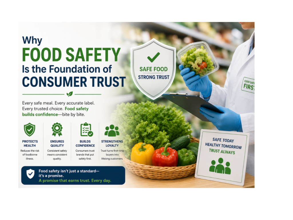 Why Food Safety Is the Foundation of Consumer Trust